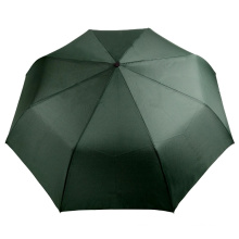 Green High Quality Auto Open 3 pliant China China Metal Stand Umbrella